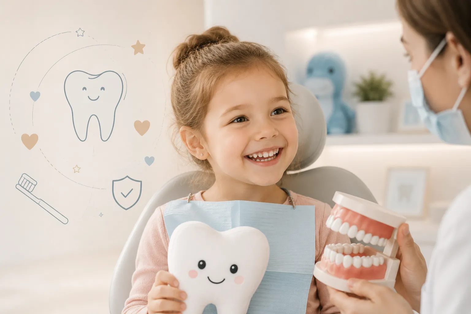 Odontología infantil: dientes sonrientes